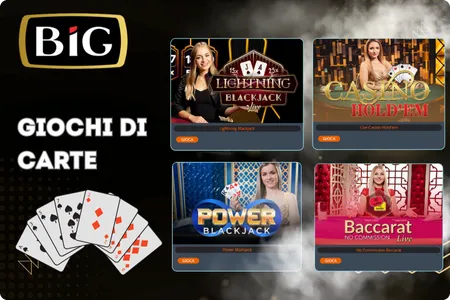 Big Casino Carte